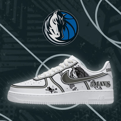 [SLAM DUNK DEAL] NEW CUSTOMIZED NBA18 DMA DALLAS MAVERICKS AF1 SHOES