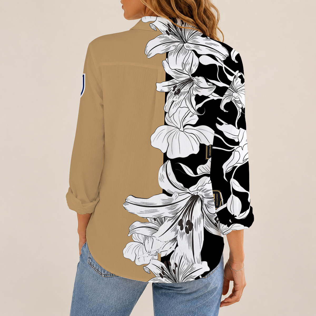 [GOAL DEAL] NEW CUSTOMIZED MLS18 LBJ LOS ANGELES FC WOMEN CASUAL SHIRT