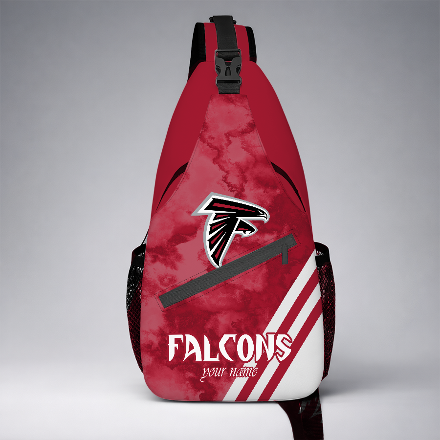 [TOUCHDOWN DEAL] NEW CUSTOMIZED NFL18 ATF ATLANTA FALCONS SLING BAG