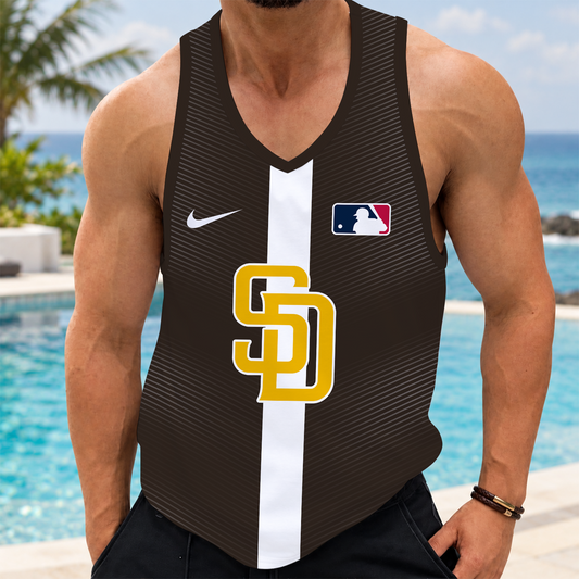 [HOMERUN DEAL] NEW CUSTOMIZED MLB18 SDP SAN DIEGO PADRES UNISEX TANK TOP