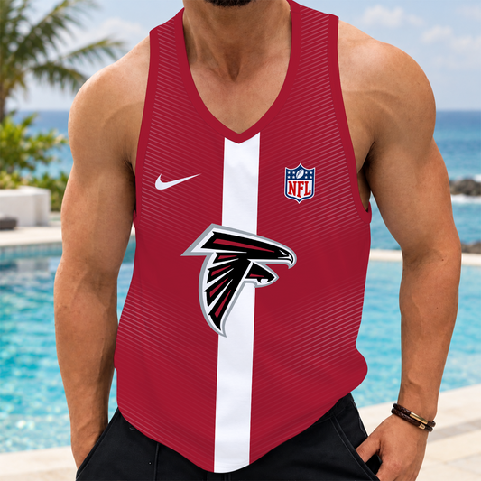 [TOUCHDOWN DEAL] NEW CUSTOMIZED NFL18 ATF ATLANTA FALCONS UNISEX TANK TOP