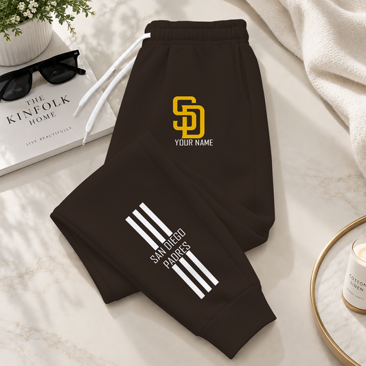 [HOMERUN DEAL] NEW CUSTOMIZED MLB18 SDP SAN DIEGO PADRES SWEATPANTS