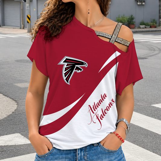 [TOUCHDOWN DEAL] NEW CUSTOMIZED NFL18 ATF ATLANTA FALCONS SHOULDER SHIRT