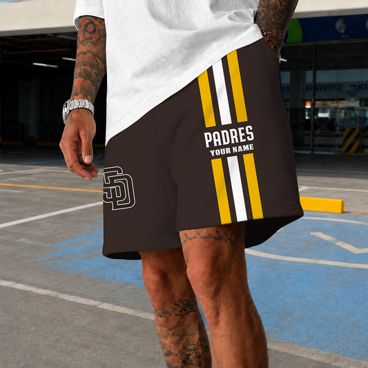 [HOMERUN DEAL] NEW PREMIUM MLB18 SDP SAN DIEGO PADRES SHORT PANTS