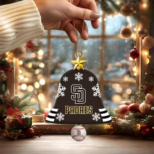 [HOMERUN DEAL] NEW CUSTOMIZED MLB18 SDP SAN DIEGO PADRES CHRISTMAS ACRYLIC ORNAMENT