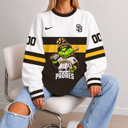 [HOMERUN DEAL] NEW CUSTOMIZED MLB18 SDP SAN DIEGO PADRES UNISEX SWEATSHIRT