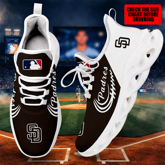 [HOMERUN DEAL] NEW CUSTOMIZED MLB18 SDP SAN DIEGO PADRES MAX SOUL SHOES
