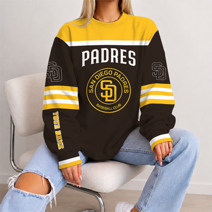 [HOMERUN DEAL] NEW CUSTOMIZED MLB18 SDP SAN DIEGO PADRES UNISEX SWEATSHIRT