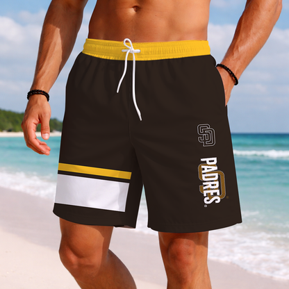 [HOMERUN DEAL] NEW PREMIUM MLB18 SDP SAN DIEGO PADRES BASEBALL SHORT PANTS