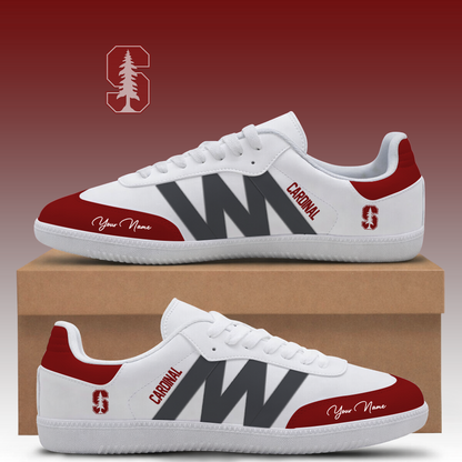[HOMERUN DEAL] NEW CUSTOMIZED NCAA CWS18 STC STANFORD CARDINAL CLASSIC SNEAKERS
