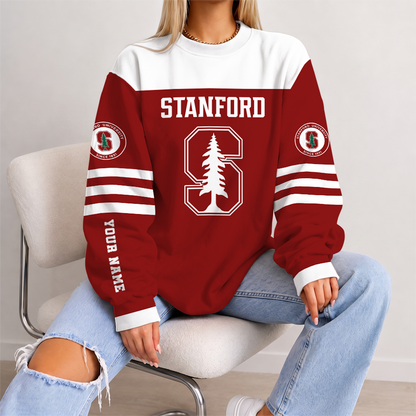[HOMERUN DEAL] NEW CUSTOMIZED NCAA CWS18 STC STANFORD CARDINAL UNISEX SWEATSHIRT