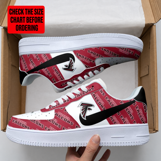 [TOUCHDOWN DEAL] NEW CUSTOMIZED NFL18 ATF ATLANTA FALCONS AF1 SHOES