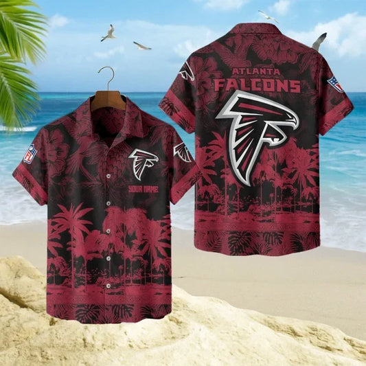[TOUCHDOWN DEAL] NEW CUSTOMIZED NFL18 ATF ATLANTA FALCONS UNISEX HAWAIIAN SHIRT