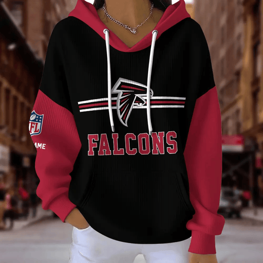 [TOUCHDOWN DEAL] NEW CUSTOMIZED NFL18 ATF ATLANTA FALCONS RIBBED HOODIE & SWEATSHIRT