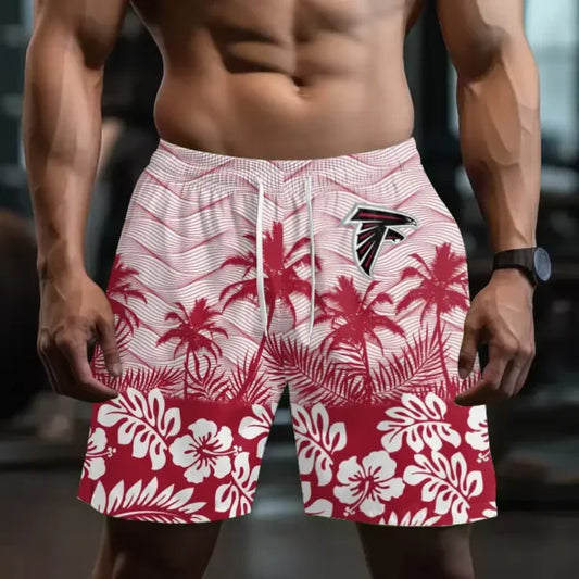 [TOUCHDOWN DEAL] NEW CUSTOMIZED NFL18 ATF ATLANTA FALCONS SHORT PANTS