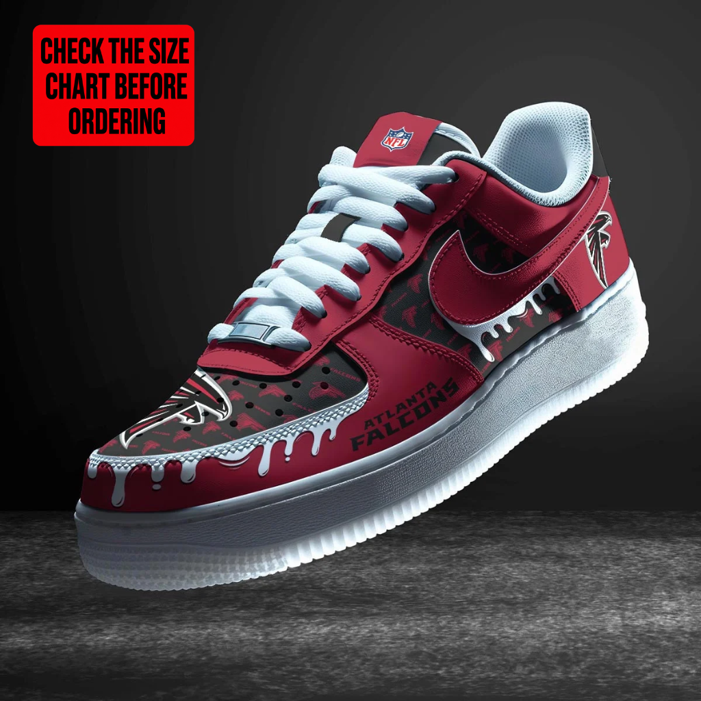 [TOUCHDOWN DEAL] NEW CUSTOMIZED NFL18 ATF ATLANTA FALCONS AF1 SHOES