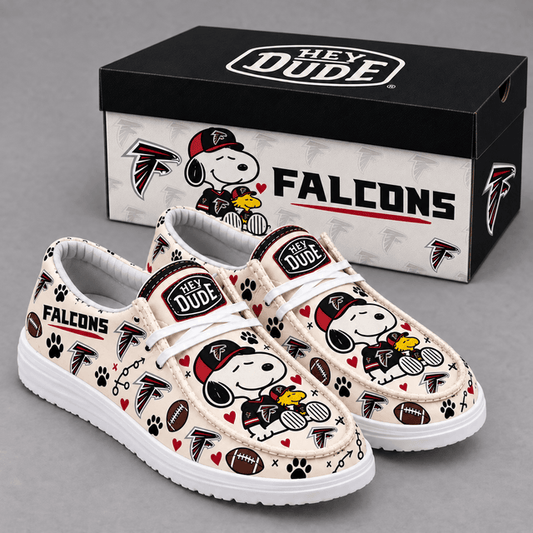 [TOUCHDOWN DEAL] NEW CUSTOMIZED NFL18 ATF ATLANTA FALCONS LOAFER SHOES
