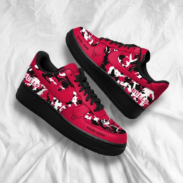 [SLAM DUNK DEAL] NEW CUSTOMIZED NBA19 CBU CHICAGO BULLS AF1 SHOES