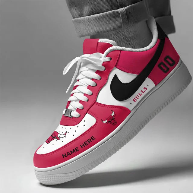 [SLAM DUNK DEAL] NEW CUSTOMIZED NBA19 CBU CHICAGO BULLS AF1 SHOES