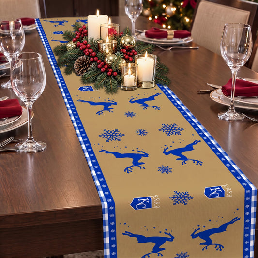 [HOMERUN DEAL] NEW CUSTOMIZED MLB19 KCR KANSAS CITY ROYALS TABLE RUNNER