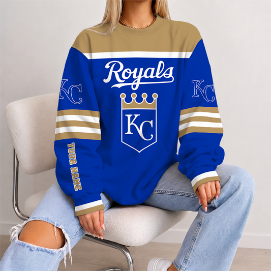 [HOMERUN DEAL] NEW CUSTOMIZED MLB19 KCR KANSAS CITY ROYALS UNISEX SWEATSHIRT