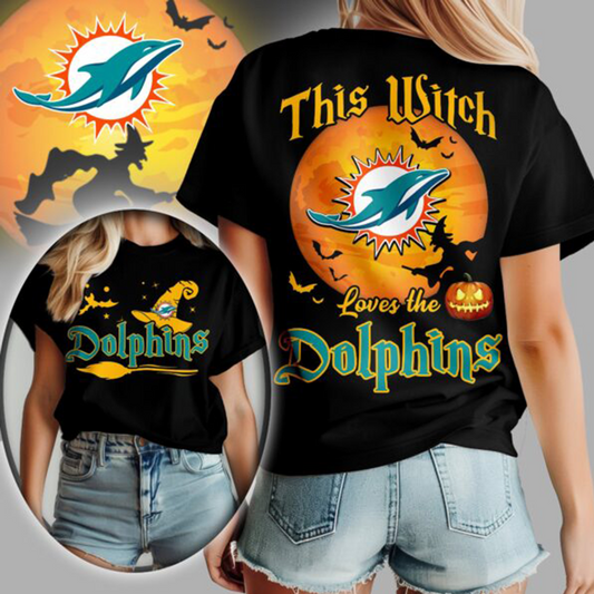 [TOUCHDOWN DEAL] NEW CUSTOMIZED NFL19 MDP MIAMI DOLPHINS  HALLOWEEN T-SHIRT, HOODIE & ZIP HOODIE
