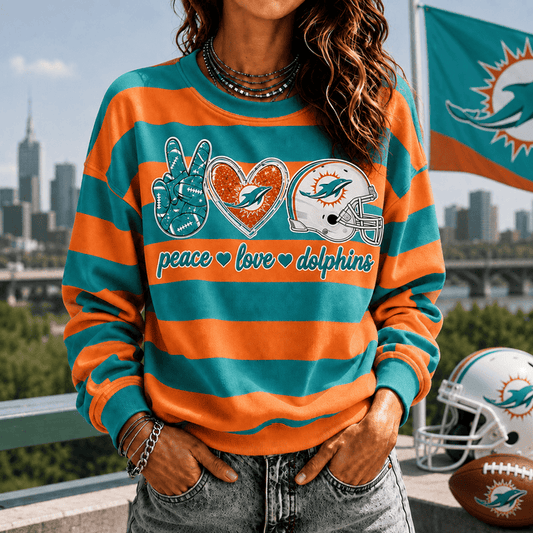 [TOUCHDOWN DEAL] NEW CUSTOMIZED NFL19 MDP MIAMI DOLPHINS UNISEX SWEATSHIRT