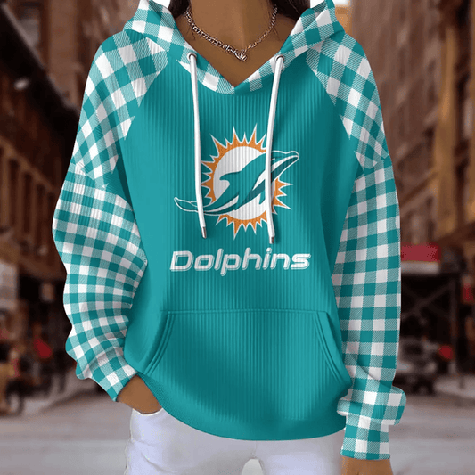 [TOUCHDOWN DEAL] NEW CUSTOMIZED NFL19 MDP MIAMI DOLPHINS RIBBED HOODIE & SWEATSHIRT