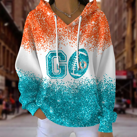 [TOUCHDOWN DEAL] NEW CUSTOMIZED NFL19 MDP MIAMI DOLPHINS RIBBED HOODIE & SWEATSHIRT