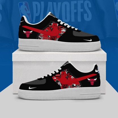 [SLAM DUNK DEAL] NEW CUSTOMIZED NBA19 CBU CHICAGO BULLS AF1 SHOES