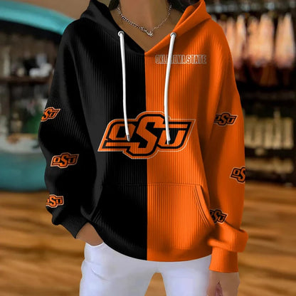 [HOMERUN DEAL] NEW CUSTOMIZED NCAA CWS19 OSC OKLAHOMA STATE COWBOYS RIBBED HOODIE & SWEATSHIRT