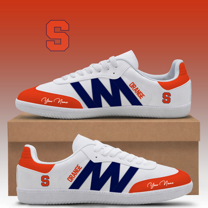 [SLAM DUNK DEAL] NEW CUSTOMIZED NCAA MAM19 SYO SYRACUSE ORANGE CLASSIC SNEAKERS