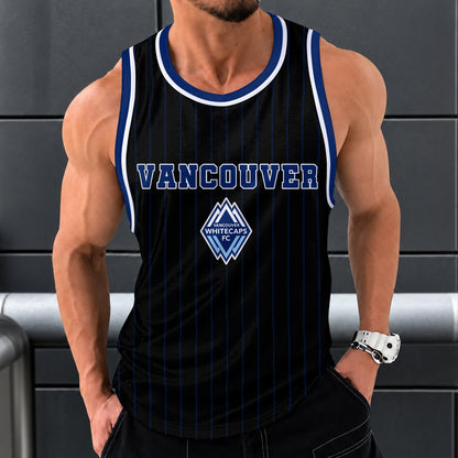 [GOAL DEAL] NEW CUSTOMIZED MLS19 VWF VANCOUVER WHITECAPS FC UNISEX TANK TOP
