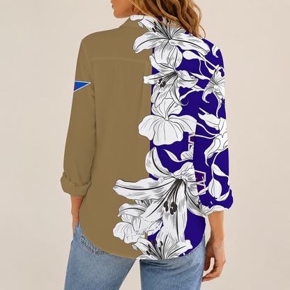 [TOUCHDOWN DEAL] NEW CUSTOMIZED NCAA FBS19 WSH WASHINGTON HUSKIES WOMEN CASUAL SHIRT