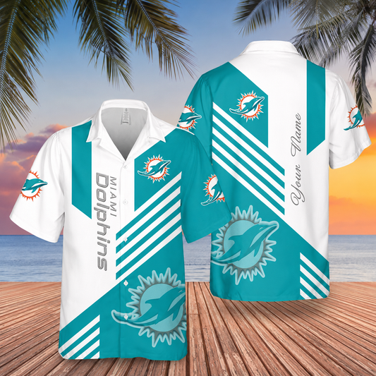 [TOUCHDOWN DEAL] NEW CUSTOMIZED NFL19 MDP MIAMI DOLPHINS UNISEX HAWAIIAN SHIRT