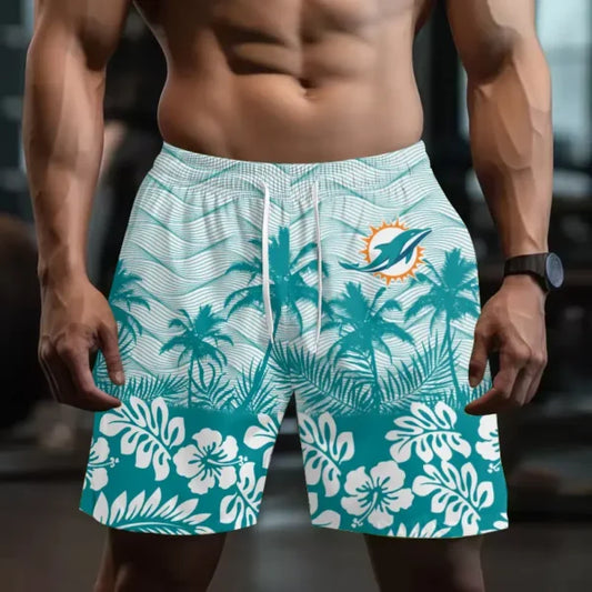 [TOUCHDOWN DEAL] NEW CUSTOMIZED NFL19 MDP MIAMI DOLPHINS SHORT PANTS
