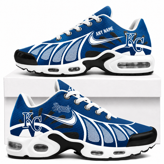 [HOMERUN DEAL] NEW CUSTOMIZED MLB19 KCR KANSAS CITY ROYALS AIR MAX PLUS SNEAKERS