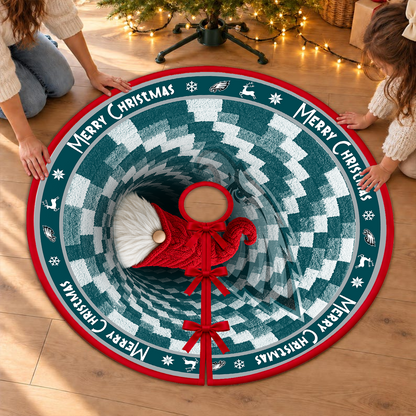 [TOUCHDOWN DEAL] NEW CUSTOMIZED NFL02 PPE THE EAGLES CHRISTMAS TREE SKIRT