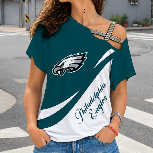 [TOUCHDOWN DEAL] NEW CUSTOMIZED NFL02 PPE PHILADELPHIA EAGLES SHOULDER SHIRT