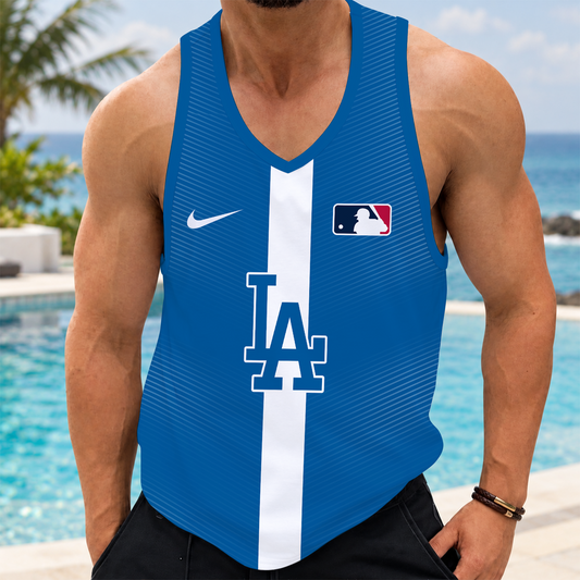 [HOMERUN DEAL] NEW CUSTOMIZED MLB02 LAD LOS ANGELES DODGERS UNISEX TANK TOP