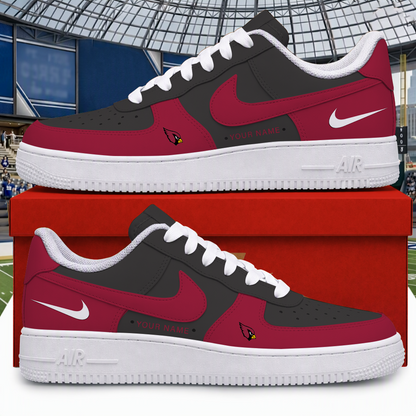 [TOUCHDOWN DEAL] NEW CUSTOMIZED NFL20 ARC ARIZONA CARDINALS AF1 SHOES