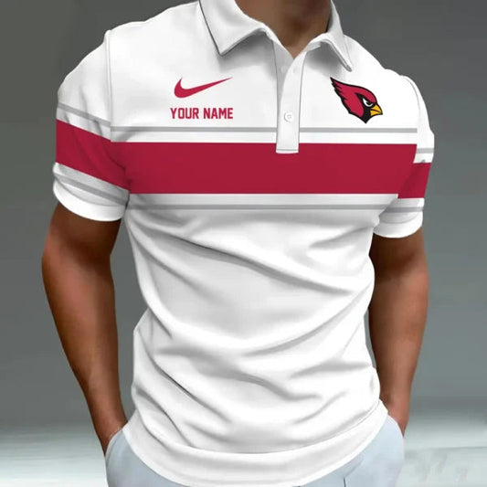 [TOUCHDOWN DEAL] NEW CUSTOMIZED NFL20 ARC ARIZONA CARDINALS POLO SHIRT