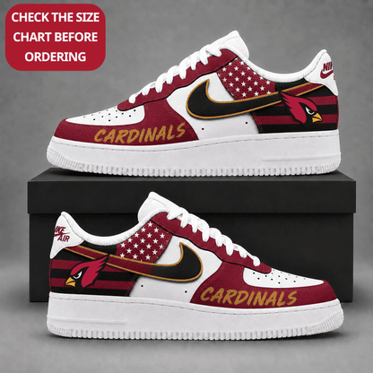 [TOUCHDOWN DEAL] NEW CUSTOMIZED NFL20 ARC ARIZONA CARDINALS AF1 SHOES
