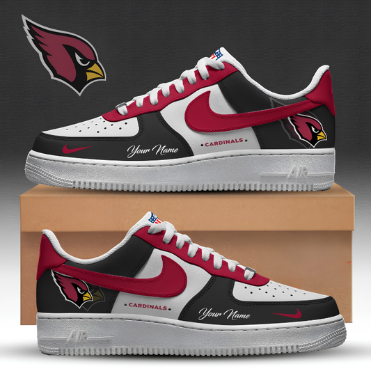 [TOUCHDOWN DEAL] NEW CUSTOMIZED NFL20 ARC ARIZONA CARDINALS AF1 SNEAKERS