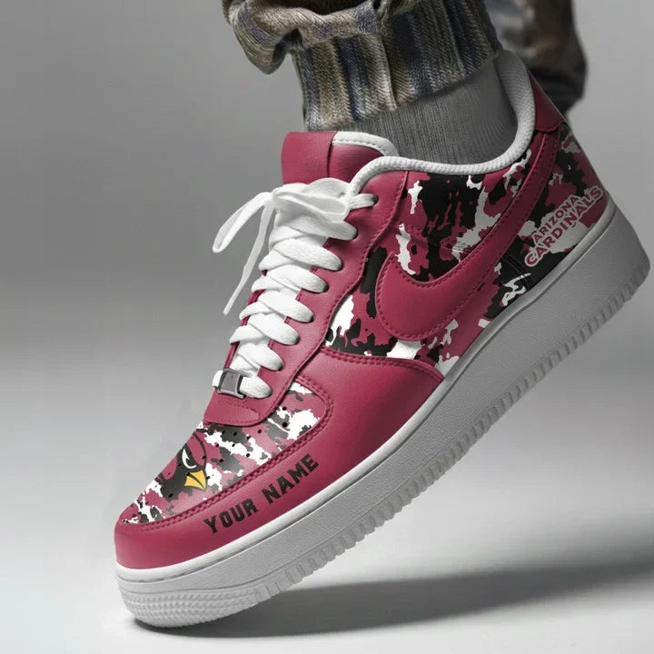 [TOUCHDOWN DEAL] NEW CUSTOMIZED NFL20 ARC ARIZONA CARDINALS AF1 SNEAKERS