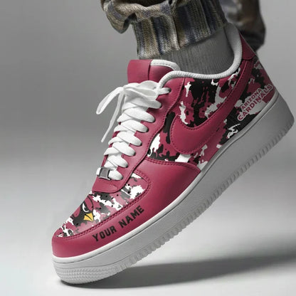 [TOUCHDOWN DEAL] NEW CUSTOMIZED NFL20 ARC ARIZONA CARDINALS AF1 SNEAKERS