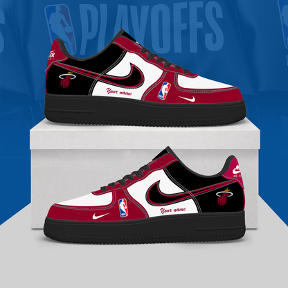 [HOT DEAL] NEW CUSTOMIZED NBA20 MHE MIAMI HEAT AF1 SHOES