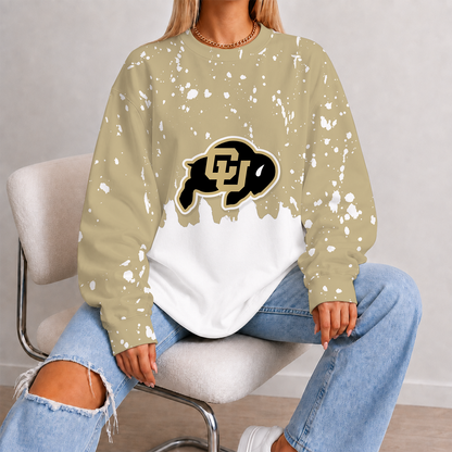 [TOUCHDOWN DEAL] NEW CUSTOMIZED NCAA FBS20 CRB COLORADO BUFFALOES UNISEX SWEATSHIRT