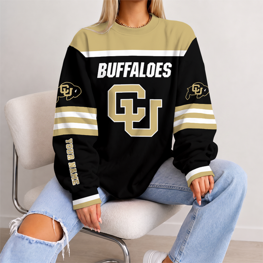 [TOUCHDOWN DEAL] NEW CUSTOMIZED NCAA FBS20 CRB COLORADO BUFFALOES UNISEX SWEATSHIRT