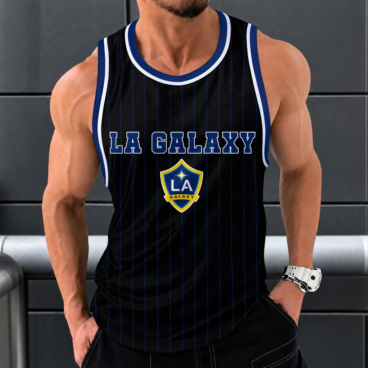 [GOAL DEAL] NEW CUSTOMIZED MLS20 LAG LA GALAXY UNISEX TANK TOP